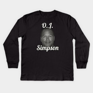 O.J. Simpson / 1947 Kids Long Sleeve T-Shirt